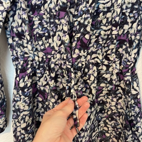 Rebecca Taylor| Silk Shift Dress| Multi color size 4 - Picture 3 of 10